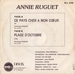 Des infos au verso : (Annie Ruguet - Ce pays cher à mon cœur)