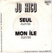 au verso, l'adresse du fan-club : (Jo Rico - Mon île)