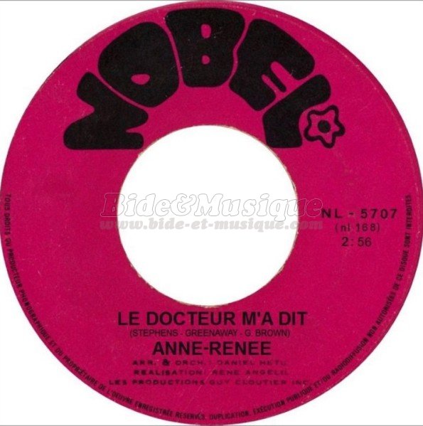Anne Renée - consultation du Docteur Bide, La