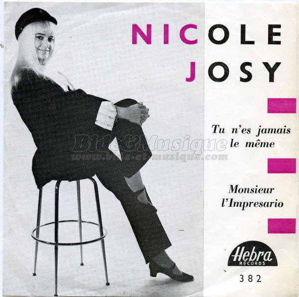 Nicole Josy - V.O. <-> V.F. (version italophone)