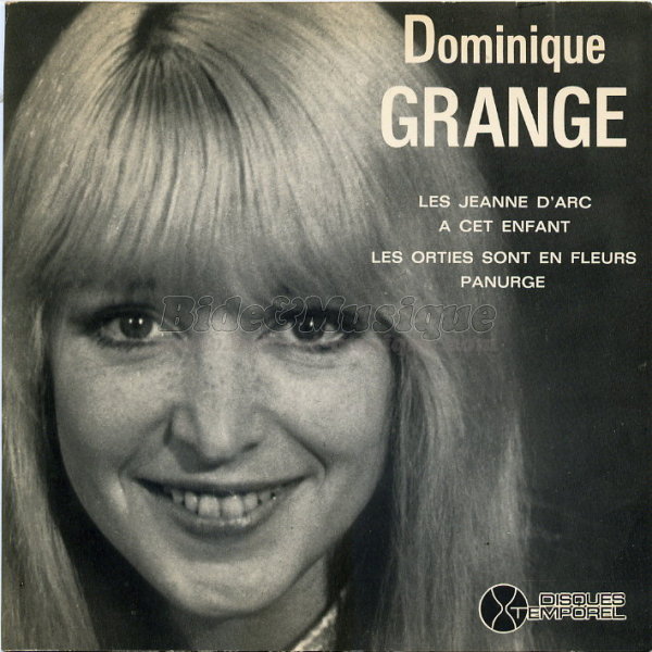 Dominique Grange - Chez les yé-yé