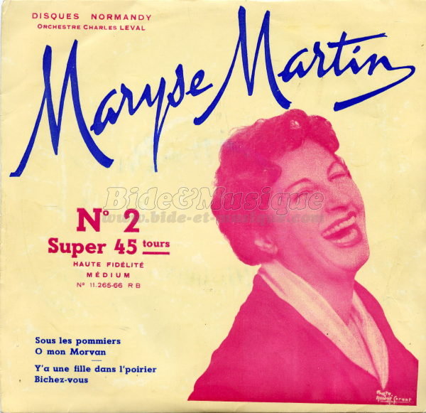 Maryse Martin - Bides à l'ancienne