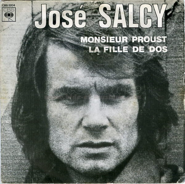 José Salcy - fille de dos, La
