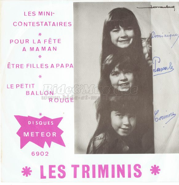Triminis, Les - Rentrée bidesque