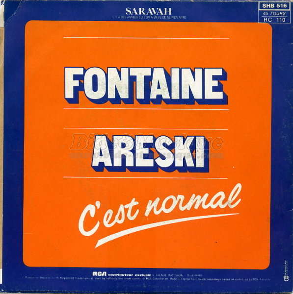 Areski et Brigitte Fontaine - Beaux Biduos