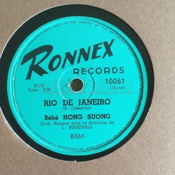 Bébé Hong Suong - Sambide e Brasil