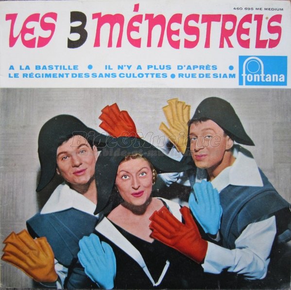 Les 3 Ménestrels - Guerre et Paix sur Bide et Musique