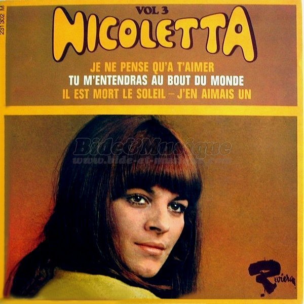 Nicoletta - Déprime :..-(