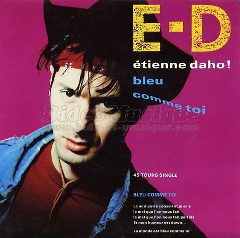 Étienne Daho - Boum du samedi soir, La