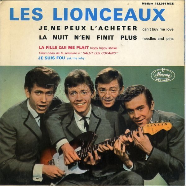 Lionceaux, Les - Chez les yé-yé