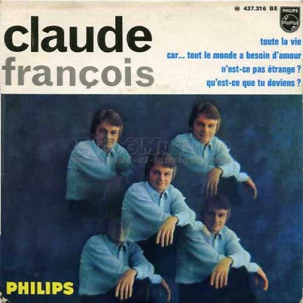 Claude François - V.O. V.F. (version anglophone)