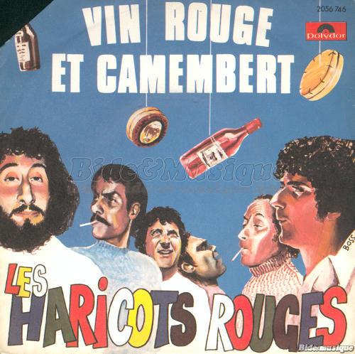 Les Haricots Rouges - Vin rouge et camembert