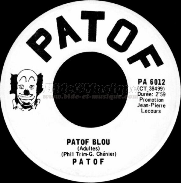 Patof - Ah, les parodies