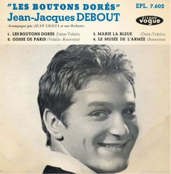 Jean-Jacques Debout - Les boutons dorés