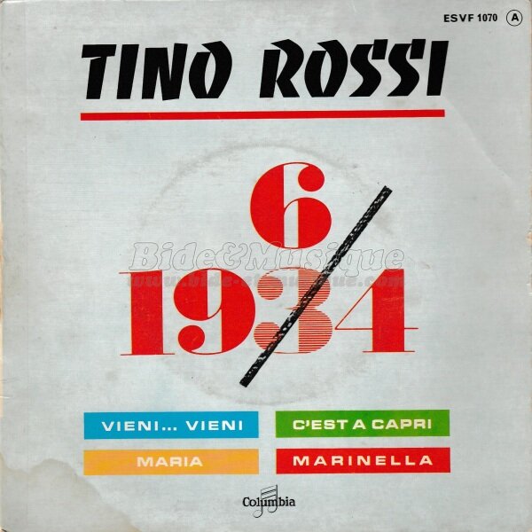 Tino Rossi - B&M chante votre prénom