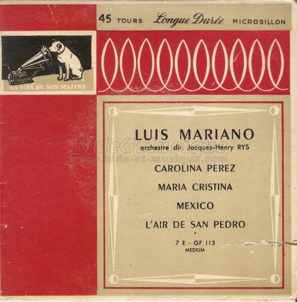 Luis Mariano - Années cinquante
