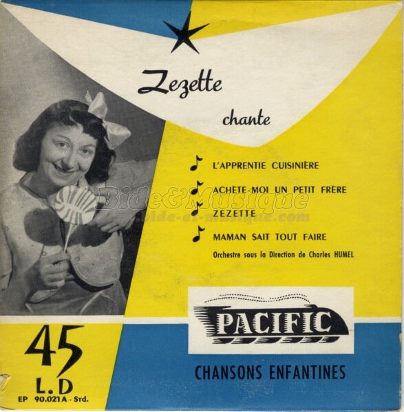 Zézette - Années cinquante