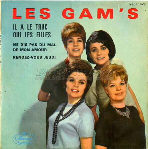 Gam's, Les - Chez les yé-yé