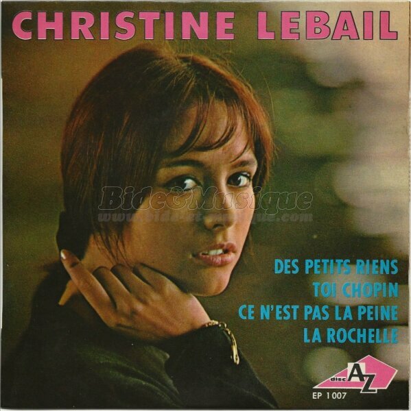Christine Lebail - Chez les yé-yé