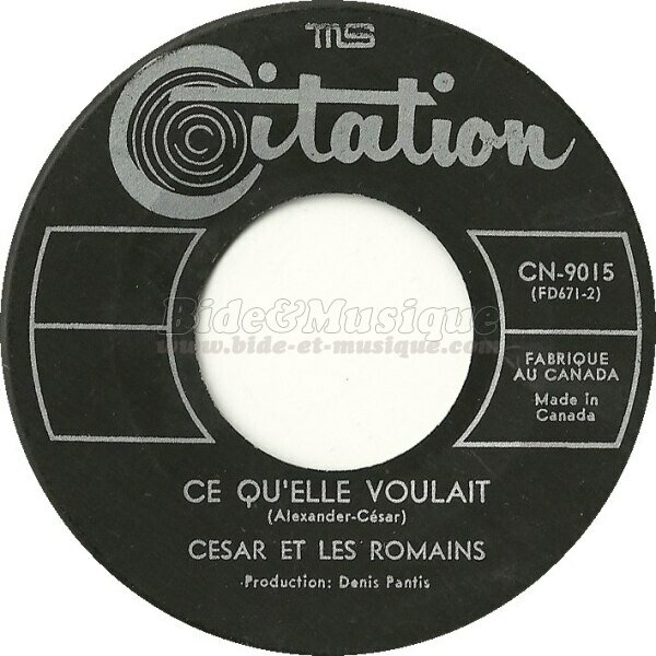 César et les Romains - Ce qu'elle voulait