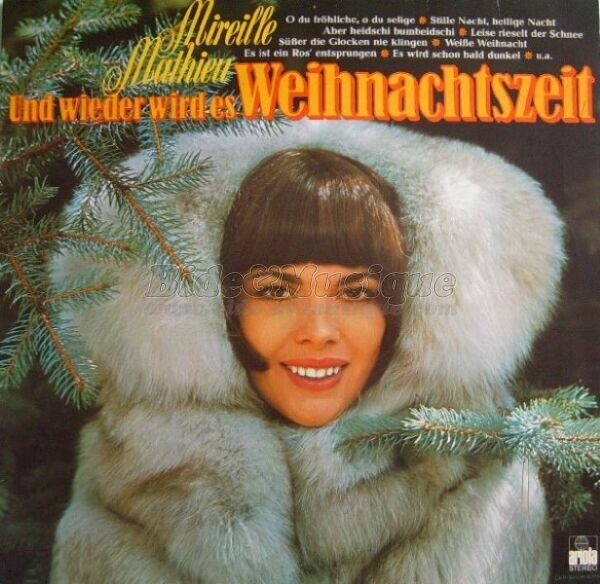 Mireille Mathieu - C'est la belle nuit de Noël sur B&M