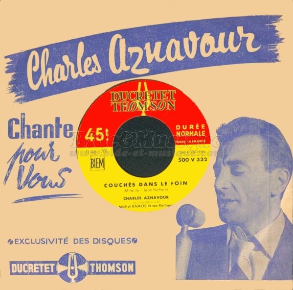 Charles Aznavour - Couchés dans le foin