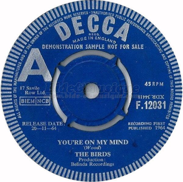 Birds, The - Sixties