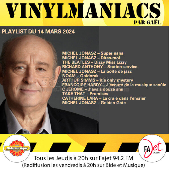 Vinylmaniacs - Emission n°297 (14 mars 2024)