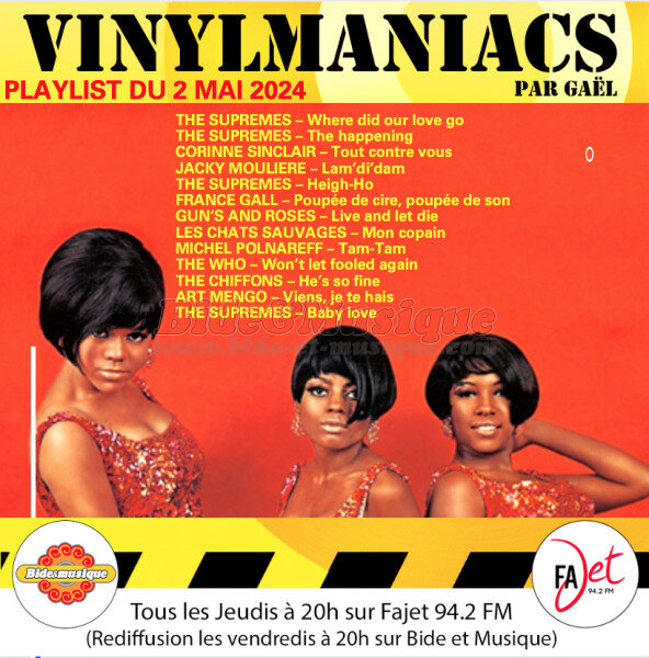 Vinylmaniacs - Emission n°304 (2 mai 2024)
