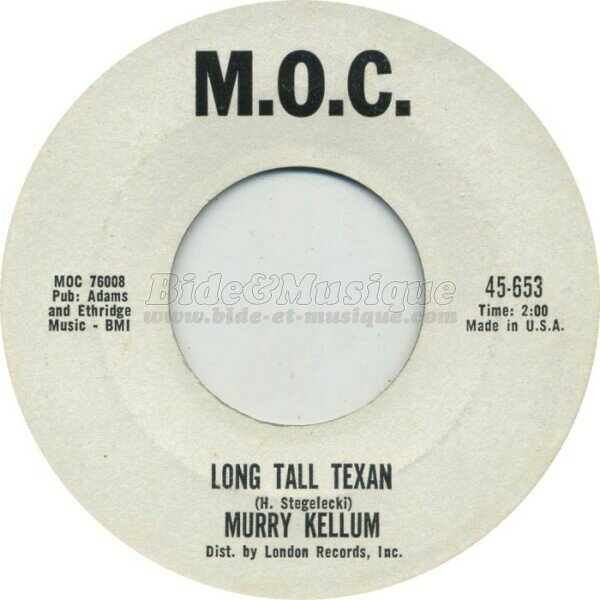 Murry Kellum - Long tall Texan