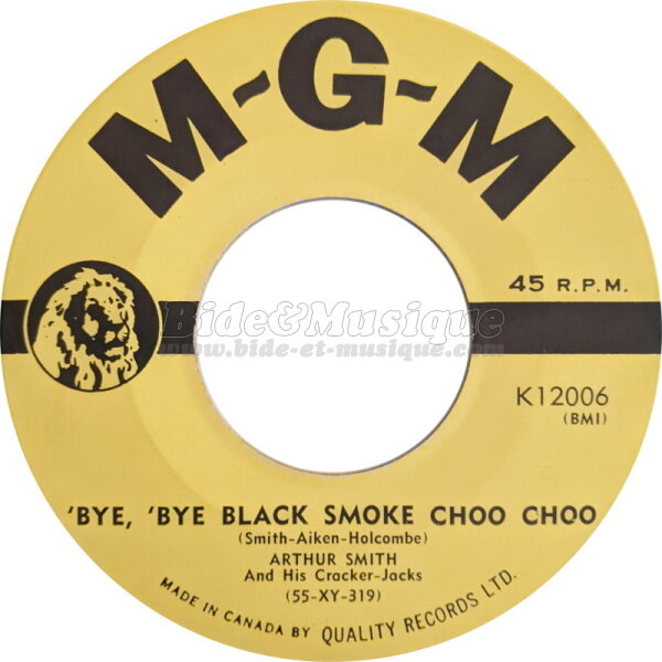 Arthur Smith - Bye bye black smoke choo choo