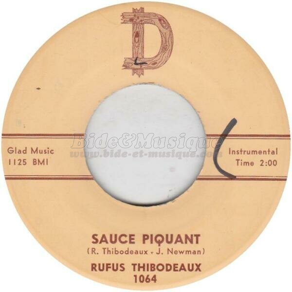 Rufus Thibodeaux - Sauce piquant