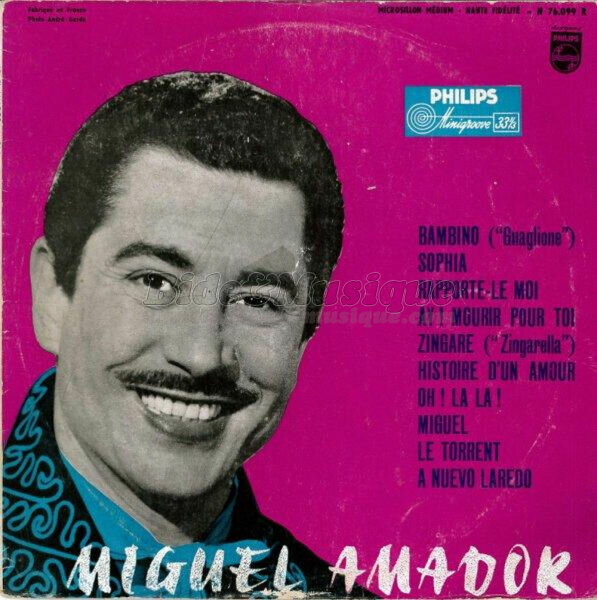 Miguel Amador - Années cinquante