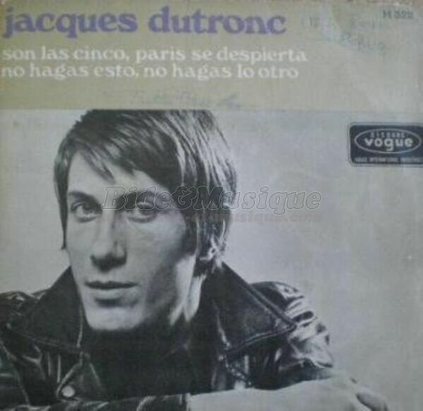 Jacques Dutronc - Son las cinco, Paris se despierta