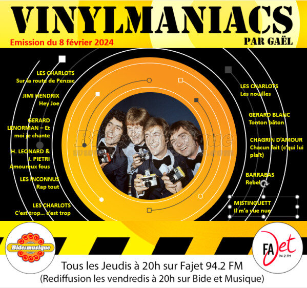 Vinylmaniacs - Emission n°292 (8 février 2024)