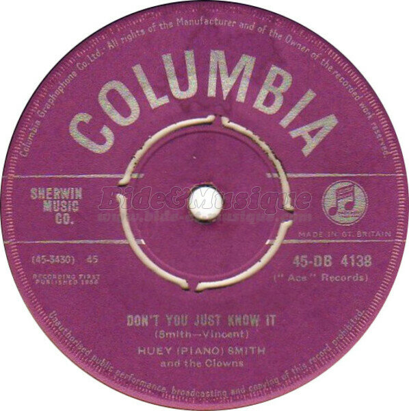 Huey (piano) Smith and the Clowns - Rock'n Bide