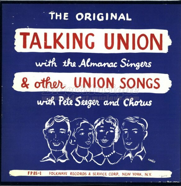 Pete Seeger and the Almanach Singers - Bid'engagé