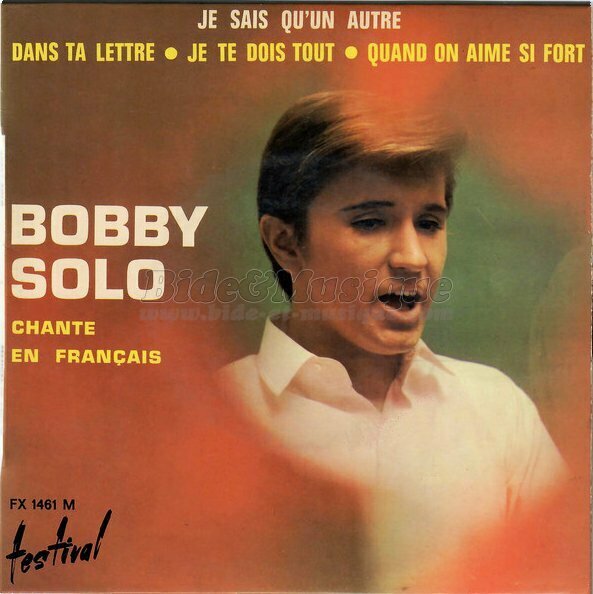Bobby Solo - Je sais qu'un autre