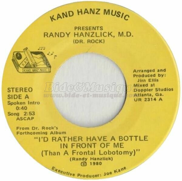 Randy Hanzlick, M.D. - 80'