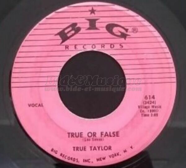 True Taylor - Rock'n Bide