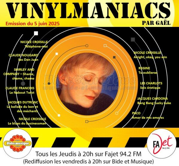 Vinylmaniacs - Emissions : Vinylmaniacs (rediffusion)