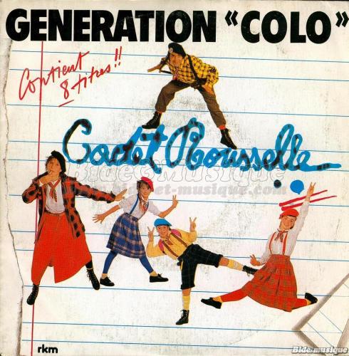 Cadet Rousselle - Génération colo