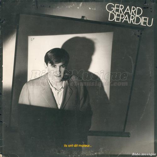 Gérard Depardieu - Acteurs chanteurs, Les