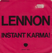 Pochette de Plastic Ono Band - Instant Karma!